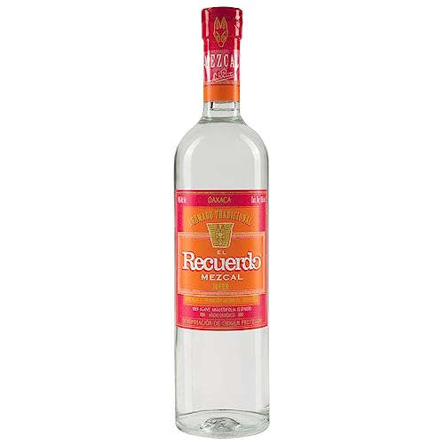 El Recuerdo Mezcal Joven, Mezcal Flasche, aus 100% Espadin Agave, Geschmack: Vanillenoten, Inhalt 750ml, Alk 40% El Recuerdo Mezcal Joven, Mezcal Flasche, aus 100% Espadin Agave, Geschmack: Vanillenoten, Inhalt 750ml, Alk 40% von EL RECUERDO MEZCAL