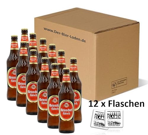 KÜSTENBUDDEL© 12x 0,5 l Reissdorf Kölsch 4,8% vol. inkl. Pfand Köln Geschenk Bierset Bier Bierpaket Geschenkidee beer von ELBSCHLUCK