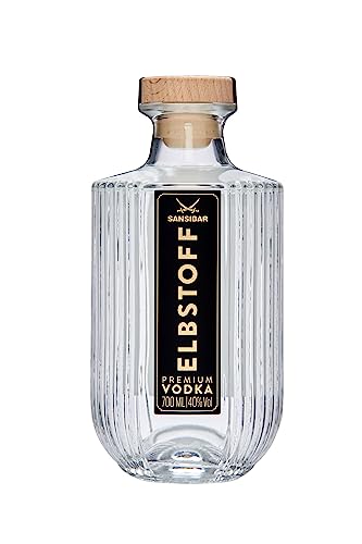 Skin Gin | Sansibar Vodka by Elbstoff | 700 ml | Destilliert und veredelt mit feinen Destillaten von SYLTER Meersalz und Kalamata Oliven | 40% vol. von ELBSTOFF