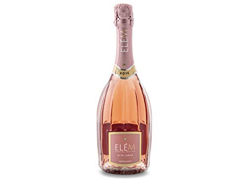 ELÈM Alta Langa DOCG Rosè Klassische Methode Pas Dosè -Schaumwein trocken - Piedmont Wein Roséchampagner (1 x 0.75l) von ELÈM