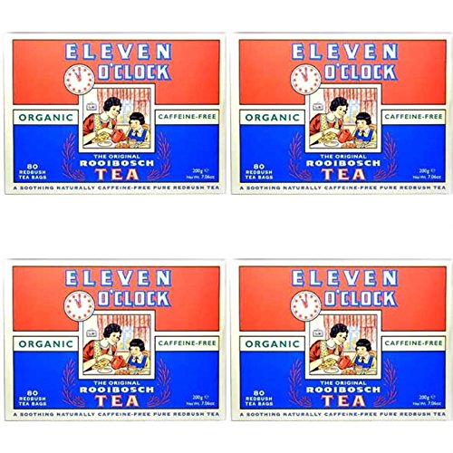 (4er BUNDLE)| Eleven O'clock - Org Rooibosch Tea -80bag von Eleven O'Clock