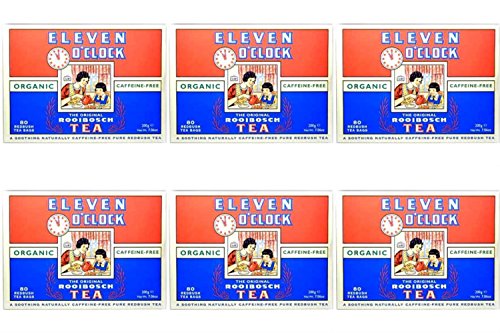 (6er BUNDLE)| Eleven O'clock - Org Rooibosch Tea -80bag von Eleven O'Clock