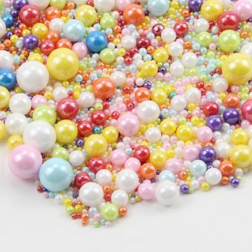 ELEpl 130g Farbe Zuckerperlen Dekorative Zuckerstreusel Perlen Zucker Streusel Cupcakes Deko Sprinkles 5 Größen Streusel Tortendeko Streuselmix für Kuchen Kekse Desserts Eiscreme ELEpl 130g Farbe Zuckerperlen Dekorative Zuckerstreusel Perlen Zucker Streusel Cupcakes Deko Sprinkles 5 Größen Streusel Tortendeko Streuselmix für Kuchen Kekse Desserts Eiscreme von ELEpl