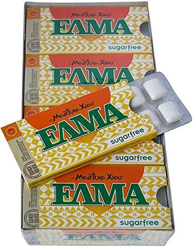 Elma Mastic Sugar Free Gum - 3 Packs, 10 Pieces Per Pack von Elma