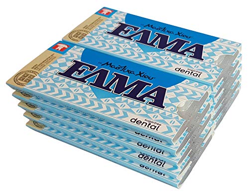 Natural Mastic Chewing Gum ELMA Dental Sugarfree 10 Packs von Elma