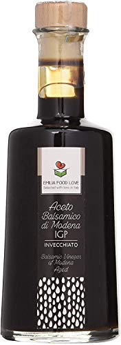 Balsamico Essig aus Modena g.g.A. Gealtert 250ML - Balsamessig Made in Italy - EMILIA FOOD LOVE - Aceto Balsamico di Modena IGP Invecchiato von EMILIA FOOD LOVE