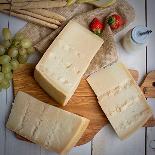 Parmesankäse g.U. Saison 18 Monate 600GR - Made in Italy - Parmigiano Reggiano DOP Stagionato 18 Mesi EMILIA FOOD LOVE (0.6) von EMILIA FOOD LOVE