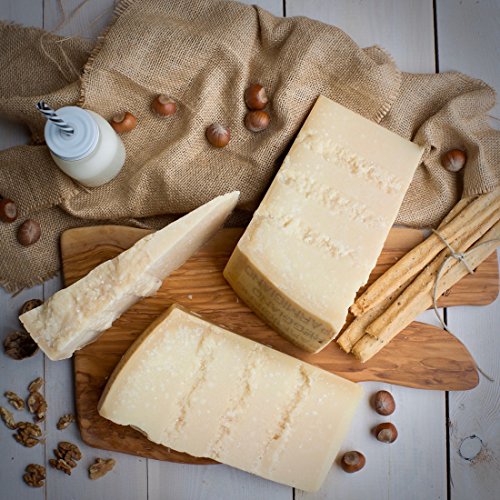 Parmesankäse g.U. Saison 24 Monate 600GR - Made in Italy - Parmigiano Reggiano DOP Stagionato 24 Mesi EMILIA FOOD LOVE (0.6) von EMILIA FOOD LOVE