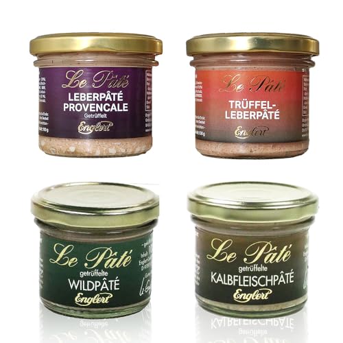 Feinschmecker Brotaufstriche Patés 4er-Set Feinschmecker Brotaufstriche Patés 4er-Set von Englert