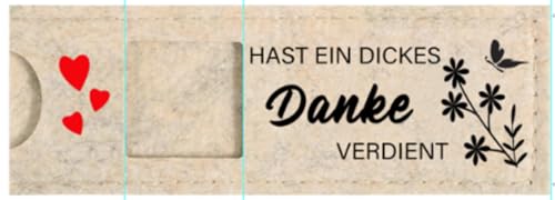 ENYACOS "Schön, dass du da bist“ geschenk Verpackung 24 Filzhüllen für Gastgeschenke zur Hochzeit, Geburtstag, Jugendweihe, Taufe, Kommunion & Konfirmation Perfekte Dankeschön Geschenke für Gäste (C) ENYACOS "Schön, dass du da bist“ geschenk Verpackung 24 Filzhüllen für Gastgeschenke zur Hochzeit, Geburtstag, Jugendweihe, Taufe, Kommunion & Konfirmation Perfekte Dankeschön Geschenke für Gäste (C) von ENYACOS