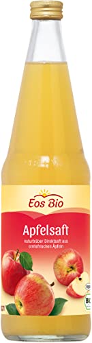 Eos Bio Apfelsaft naturtrüber Direktsaft (1 x 0,70 l) von Eos