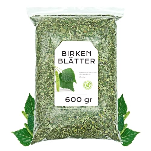 Birkenblättertee 600 gr - Birkenblätter - Abnehmender Birkentee - Birkenteer - Birkenaufguss - Vitamin C, Antioxidantien und Flavonoide - Kräutertee (600 gr) von EPEL
