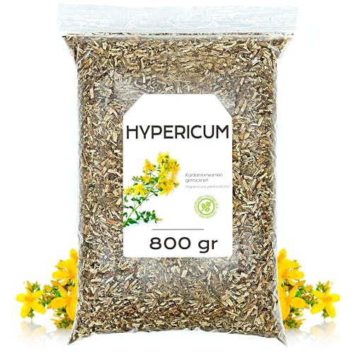 Johanniskraut Tee 800 gr - Johanniskraut Getrocknet - Kräutertee - Tee Lose von EPEL