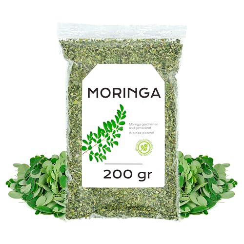 Moringa Tee 200gr - Moringa Blätter - Moringa Getrocknet - Moringa Lose (200 gr) von EPEL