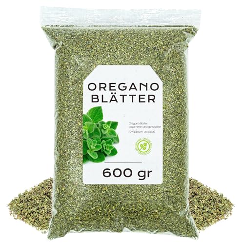 Oregano 600gr - Oregano Getrocknet - Oregano Gewürz - Oregano Gerebelt - Oregano Tee - Oregano Blätter - Oregano Getrocknet Lose (600 gr) von EPEL