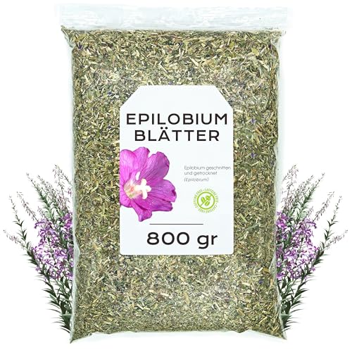 Weidenröschen Tee 800g - Kleinblütiges Weidenröschen Tee - Weidenröschen - Epilobium Parviflorum - Bulk-Aufgüsse - Kräutertees - Natürliche Eigenschaften (800 gr) von EPEL