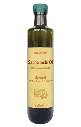 Sacha Inchi Öl 250ml Inka Nuss Öl Plukenetia volubilis l. erste Kaltpressung. Herkunftsland: Peru. von ERASVITAL