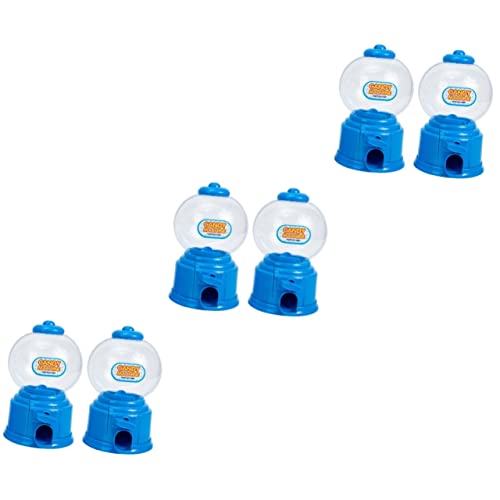 ERINGOGO 6 STK Mini Twist Zuckermaschine Geburtstagsfeier begünstigt Geschenke Kaugummiautomaten aus Kunststoff Kinderspielzeug Kaugummis Spielzeuge Maschinen zum Greifen von Süßigkeiten von ERINGOGO