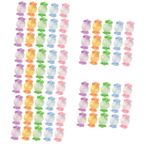 ERINGOGO 90 Stück Simulierte Süßigkeiten Handyhüllen Zubehör Süßigkeiten Süßigkeiten Verzierungen Süßigkeiten Charms Süßes Harzmaterial von ERINGOGO