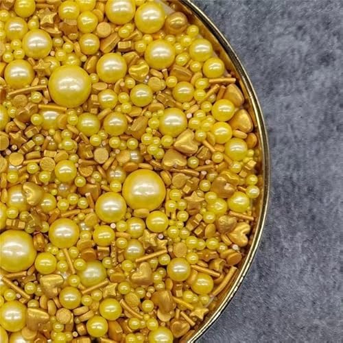 Mix Perlen Perlen DIY Kuchen Backen Streusel Zucker Süßigkeiten Kugel Hochzeitstorte Dekoration-Nr. 4,200g Mix Perlen Perlen DIY Kuchen Backen Streusel Zucker Süßigkeiten Kugel Hochzeitstorte Dekoration-Nr. 4,200g von ESCATIC