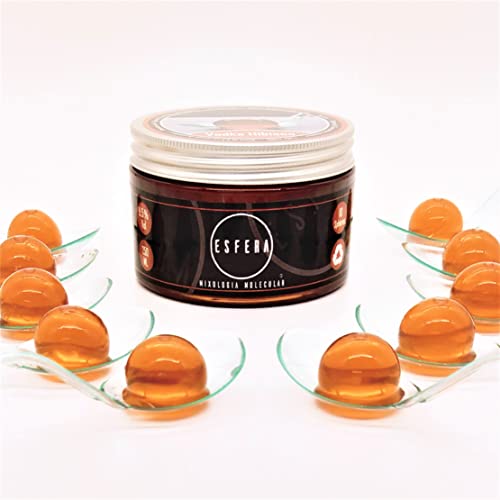 Esfera Mixologia Molecular - Spherifications Cocktails Set – Gin Geschenkset Cocktails Box mit 3 Premium Aromen - Gourmet Geschenkset Männer – Cocktail Mix Set von ESFERA MIXOLOGIA MOLECULAR