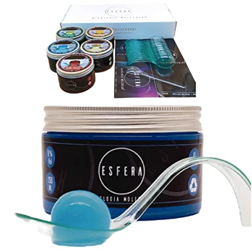 Esfera Mixologia Molecular - Spherifications Cocktails Set – Gin Geschenkset Cocktails Box mit 5 Premium Aromen - Gourmet Geschenkset Männer – Cocktail Mix Set (Option 2) von ESFERA MIXOLOGIA MOLECULAR