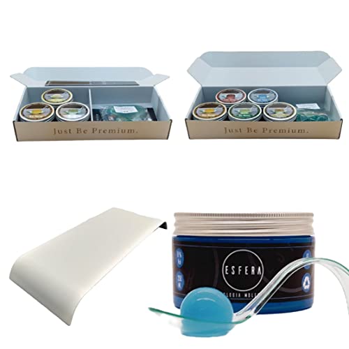 Esfera Mixologia Molecular - Spherifications Cocktails Set – Gin Geschenkset Cocktails Box mit 8 Premium Aromen - Gourmet Geschenkset Männer – Cocktail Mix Set von ESFERA MIXOLOGIA MOLECULAR