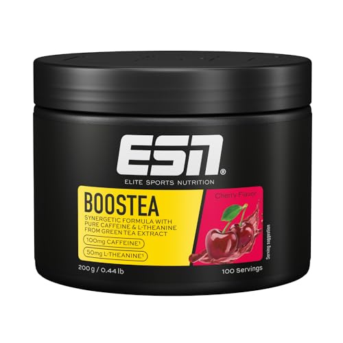 ESN Boostea, Cherry, 200 g, Booster mit Koffein, L-Theanin und Grüntee-Extrakt, vegan - made in Germany ESN Boostea, Cherry, 200 g, Booster mit Koffein, L-Theanin und Grüntee-Extrakt, vegan - made in Germany von ESN