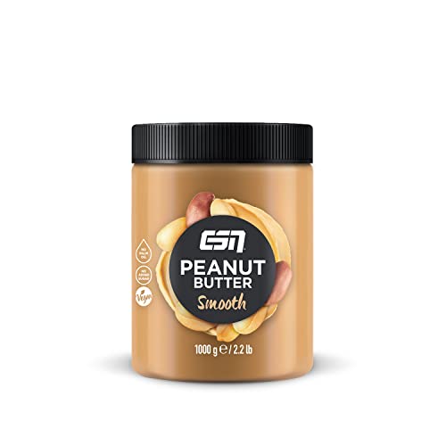 ESN Peanut Butter Smooth, 1000g, Erdnussbutter ohne Zusätze von ESN