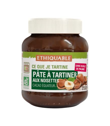 ETHIQUABLE Pâte a tartiner aux Noisettes Bio - 350g ETHIQUABLE Pâte a tartiner aux Noisettes Bio - 350g von ETHIQUABLE