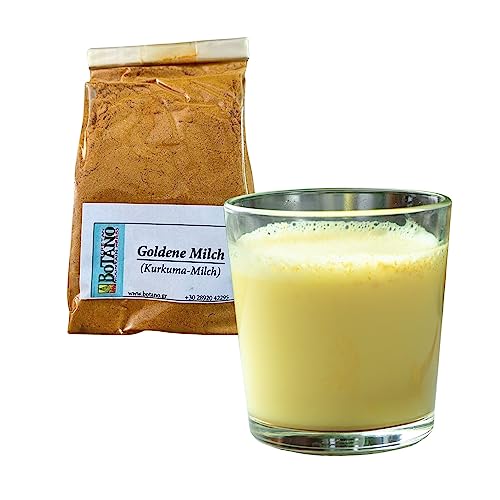 Premium Goldene Milch (Kurkumamilch) - Natürliches Kurkuma-Gewürz mit exotischen Gewürzen für wohltuenden Genuss von ETONI