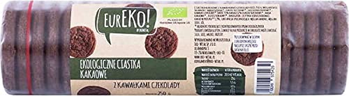 Kakaokekse mit Schokoladenstücken vegan Bio 250 g Eureko von EUREKO