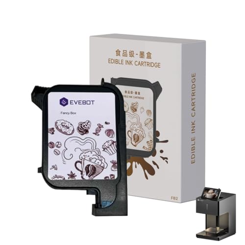 EVEBOT Lebensmitteltinte Patronen (Braun, EB-Pro) von EVEBOT