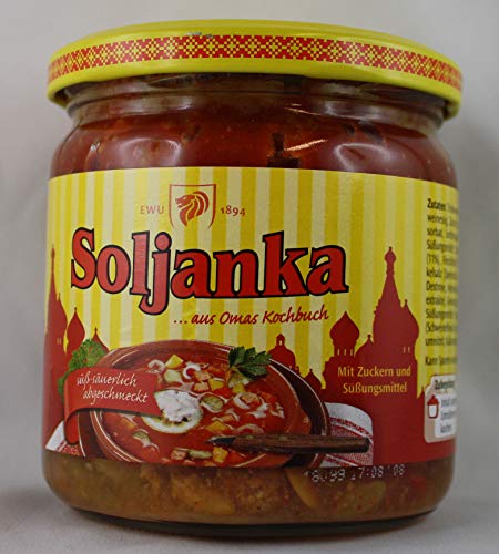 EWU Soljanka 330ml - ..aus Oms Kochbuch, ein Klassiker der osteuropäischen Küche EWU Soljanka 330ml - ..aus Oms Kochbuch, ein Klassiker der osteuropäischen Küche von Dttra
