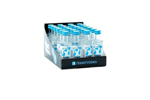 EXAKT Vodka 24x 4cl Fläschchen | 5 x destiliert | 100% aus Österreich EXAKT Vodka 24x 4cl Fläschchen | 5 x destiliert | 100% aus Österreich von EXAKT VODKA