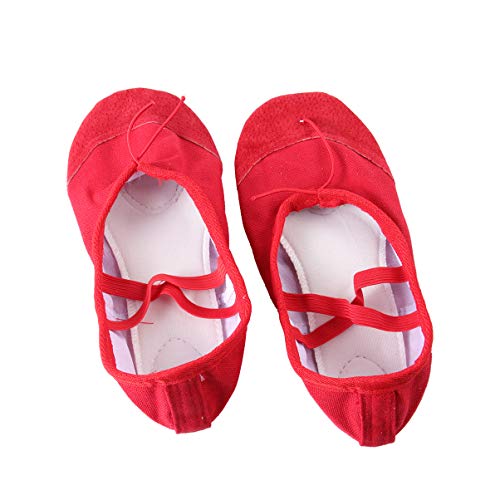 Exceart 1 Paar Ballerinas Schuhe Mädchen Prinzessin Schuhe Tanzen Praxis Schuhe Geschenk Schuhe für Mädchen Frauen Größe 29 Exceart 1 Paar Ballerinas Schuhe Mädchen Prinzessin Schuhe Tanzen Praxis Schuhe Geschenk Schuhe für Mädchen Frauen Größe 29 von EXCEART