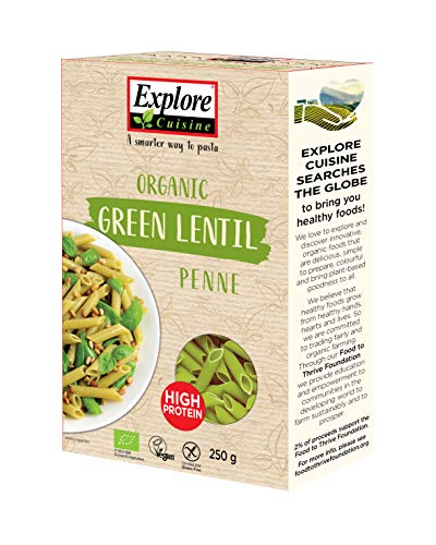 Explore Cuisine Grüne Linsenpasta, köstlich, pflanzlich, vegan, reich an Protein, reich an Ballaststoffen, glutenfrei, leicht zu kochen. Explore Cuisine Grüne Linsenpasta, köstlich, pflanzlich, vegan, reich an Protein, reich an Ballaststoffen, glutenfrei, leicht zu kochen. von EXPLORE CUISINE