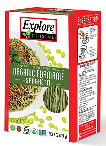 Organic Edamame Bean Spaghetti - 200g Organic Edamame Bean Spaghetti - 200g von EXPLORE CUISINE