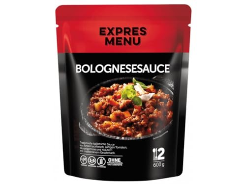 EXPRES MENU Bolognesesauce | Authentischer italienischer Geschmack mit Rinderhackfleisch | Verzehrfertig | 2 Portionen von EXPRES MENU
