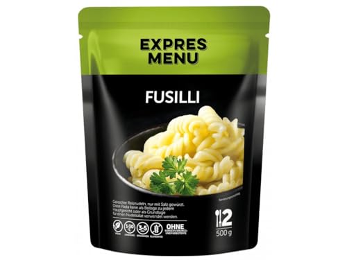 EXPRES MENU Fusilli Pasta | Verzehrfertige | Köstliche Pasta für jede Mahlzeit | 2 Portionen von EXPRES MENU