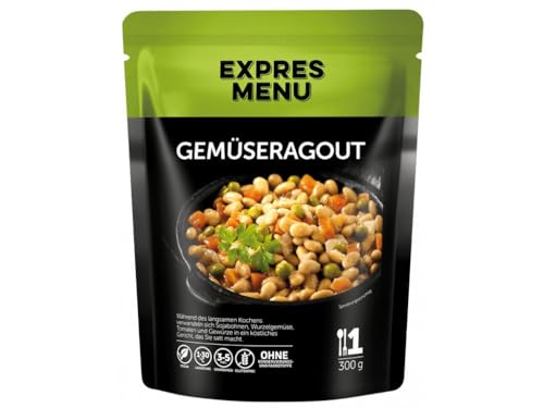 EXPRES MENU Gemüse-Ragout | Schnell, gesund und köstlich | Vegan und glutenfrei | Fertiggericht | 1 portion von EXPRES MENU