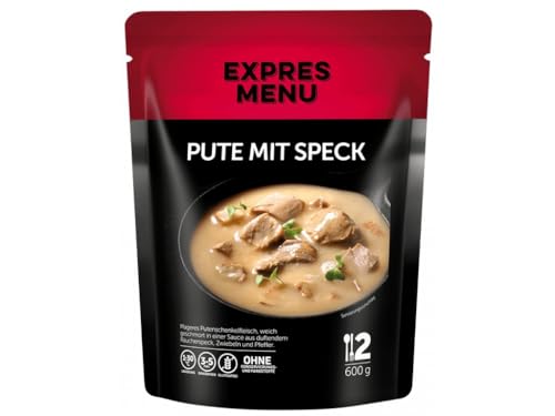 EXPRES MENU Pute mit bacon | mit sahnig sauce | Fertiggericht | 2 Portionen von EXPRES MENU