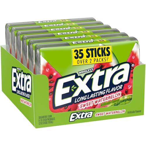 EXTRA Wassermelone 6 Thirty Five – Stück Pakete (210 Stück) von EXTRA