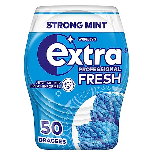 Extra Professional Fresh Kaugummi, Strong Mint, 50 Dragees von EXTRA