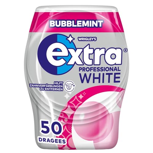 Extra Professional White Kaugummi, Bubblemint, 50 Dragees Extra Professional White Kaugummi, Bubblemint, 50 Dragees von EXTRA
