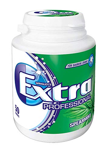 WRIGLEY'S EXTRA Professional Spearmint Dose, 50 Dragees, 4er Pack (4 x 50 Dragees) von EXTRA
