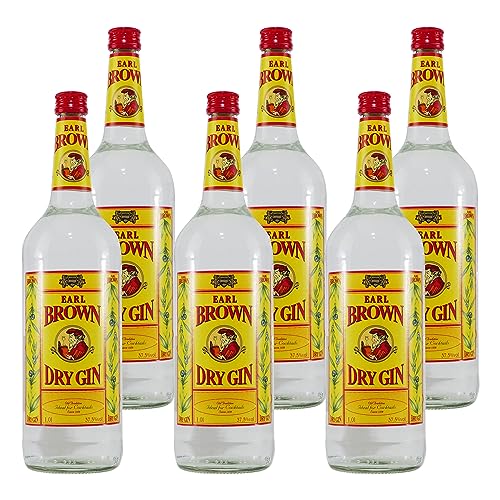 Earl Brown Dry Gin (6 x 1,0L) von Earl Brown