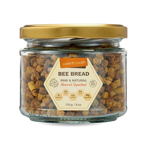 Earthbreath Bienenbrot - Perga/Ambrosia - 170g - rein, roh - natürlich fermentierte Bienenpollen – Immunitätsunterstützung - reich an Vitaminen, Mineralstoffen - Superfood Earthbreath Bienenbrot - Perga/Ambrosia - 170g - rein, roh - natürlich fermentierte Bienenpollen – Immunitätsunterstützung - reich an Vitaminen, Mineralstoffen - Superfood von Earthbreath