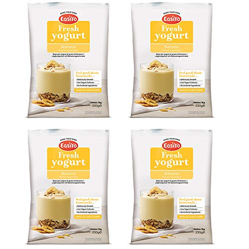 EasiYo Bananen-Joghurt, 4 Beutel L8 EasiYo Bananen-Joghurt, 4 Beutel L8 von EasiYo