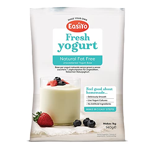 EasiYo Fettfreie natürliche Joghurt-Mischung, 140 g EasiYo Fettfreie natürliche Joghurt-Mischung, 140 g von EasiYo